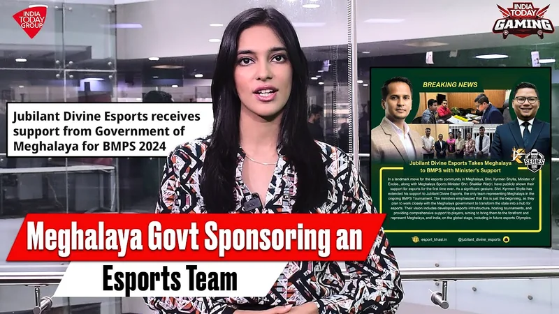 Meghalaya Govt sponsoring an esports team
