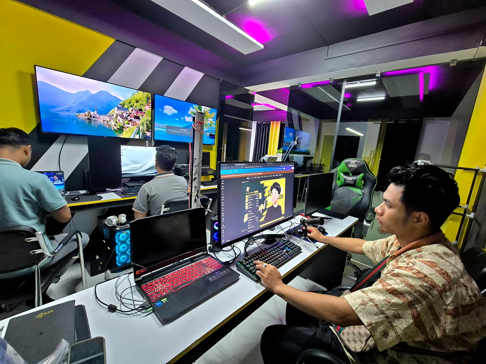 JDE broadcasting setup
